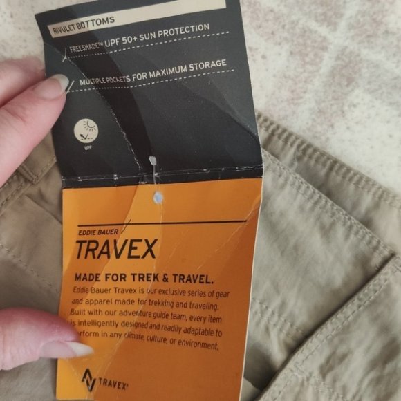 Eddie Bauer Travex Horizon Convertible Pants 14 - Picture 11 of 12